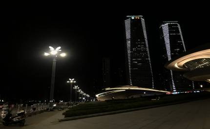 獻(xiàn)禮國慶|全球地標(biāo)梅溪湖國際文化藝術(shù)中心亮了！