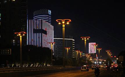 華體科技智慧路燈“桂冠”榮光璀璨合肥！